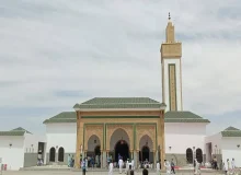 افتتاح مسجد محمد السادس بأنجامينا