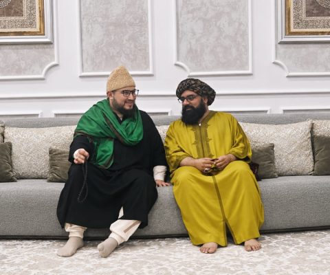 لقاء روحي بأنجاد يجمع شيخَي الطريقتين القادرية البودشيشية والنقشبندية